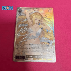 Weiss Schwarz Brown Dust 2 Pool Party Angelica SP BRD/W139-003SP Signed Card - Image 1