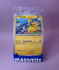 Pikachu SVP190 - S&V World Championship 2024 Hawaii Promo Pokemon Card - Sealed - Image 1