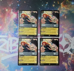 4x Disney Lorcana Merida - Formidable Archer Legendary Playset Wilds Unknown - Image 1