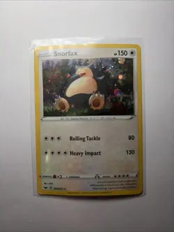SNORLAX - 140/202 Sword & Shield - Cosmos Holo Rare - Pokemon TCG Card - Image 1