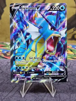 Gyarados V (Full Art) 171/203 SWSH07: Evolving Skies Holo Ultra Rare Card NM - Image 1