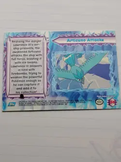 Pokemon Topps Card Pokemon Foil 2000 Articuno Attacks Blue Label - Image 5