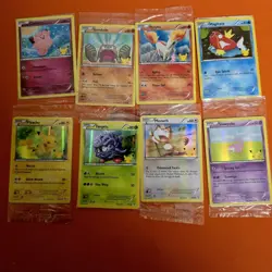 Pokemon TCG, 20th Anniversary Holo Promo Cards Generations Sealed Bundle - Image 1
