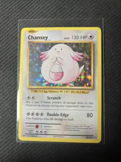Pokemon TCG Chansey 70/108 XY Evolutions Holo Rare Card NM 2016 - Image 1