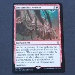 Descent into Avernus 169 MTG Commander Legends: Baldur's Gate (CLB) Rare NM - Image 1