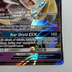 Pokemon Jirachi GX TCG Unified Minds Full Art Holo Ultra Rare Card 79/236 VG - Image 4