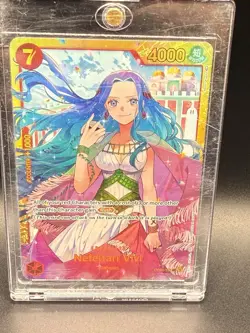 Nefeltari Vivi OP04-118 SEC Kingdoms Of Intrigue One Piece Card NM - Image 1