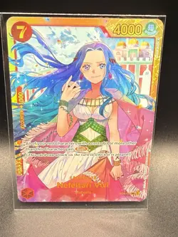 Nefeltari Vivi OP04-118 SEC Kingdoms Of Intrigue One Piece Card NM - Image 2