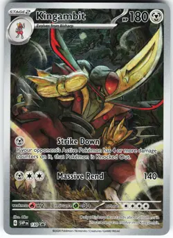 Kingambit - 130 Pokemon SV: Scarlet & Violet Promo Cards Holo Promo NM - Image 1