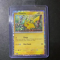Pikachu 002/015 Holo -McDonalds 2024 Pokemon Promo Card NM (B) - Image 1