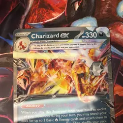 Pokemon Charizard Card ex Jumbo Card - Image 2