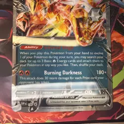 Pokemon Charizard Card ex Jumbo Card - Image 3