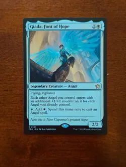 MTG Magic the Gathering Giada, Font of Hope (141/789) Foundations - Image 1
