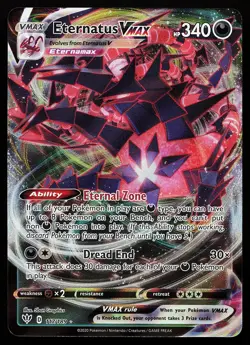 Eternatus VMAX 117/189 Holo Darkness Ablaze Pokemon Card - Image 1