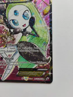 Pokemon TCG Meloetta EX RC25 Ultra Rare Legendary Treasures Ungraded NM Card - Image 3