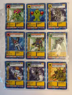 Vintage 1999 Bandai Digimon Card Lot (48 Cards) Holographics Included Rare Colle - Image 3
