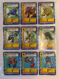 Vintage 1999 Bandai Digimon Card Lot (48 Cards) Holographics Included Rare Colle - Image 4