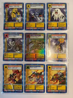 Vintage 1999 Bandai Digimon Card Lot (48 Cards) Holographics Included Rare Colle - Image 5