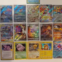 Pokemon Korean Art Rare, And More Lot of 16 Cards - Image 1