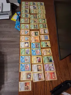 Vintage Pokemon Gym Heroes Challenge Lot 40 Cards Non-Holo WOTC Bulk Bundle - Image 1