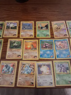 Vintage Pokemon Gym Heroes Challenge Lot 40 Cards Non-Holo WOTC Bulk Bundle - Image 3