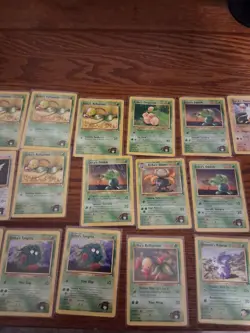 Vintage Pokemon Gym Heroes Challenge Lot 40 Cards Non-Holo WOTC Bulk Bundle - Image 4