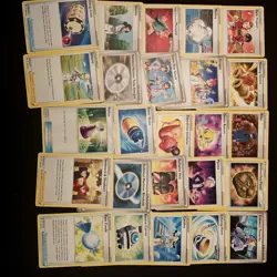 25 Mix Pokemon Trainer No Doubles TCG Trading Cards Lot Supporter Stadium Item 636996769661 - Image 4