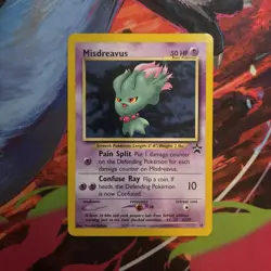 Misdreavus 39 Black Star Promo Pokemon Card WOTC - Image 1