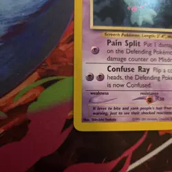 Misdreavus 39 Black Star Promo Pokemon Card WOTC - Image 5