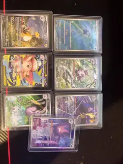 Pokemon Card Lot Of 7 - Image 1