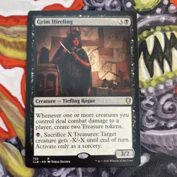 MTG Grim Hireling Commander Legends Battle for Baldur's Gate - Pack Fresh - Image 1