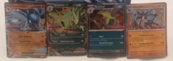 Sam’s Club Prismatic Evolutions Promo Cards Tyranitar Lucario Ex Stamped Pokemon - Image 1