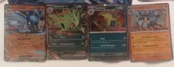 Sam’s Club Prismatic Evolutions Promo Cards Tyranitar Lucario Ex Stamped Pokemon - Image 2