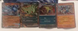 Sam’s Club Prismatic Evolutions Promo Cards Tyranitar Lucario Ex Stamped Pokemon - Image 3