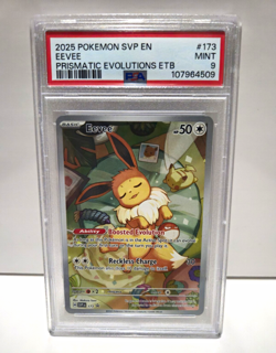 Eevee 173 Sv: Scarlet & Violet Promo Cards Promo Holo 2025 EN PSA 9 - Image 1