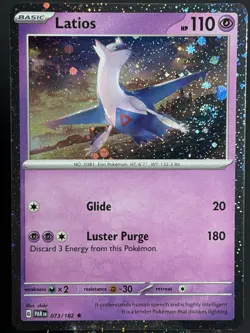 SWIRL🌀Latios (Cosmos Holo) Rare Miscellaneous Cards & Products 073/182 NM #1 - Image 1