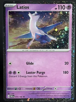SWIRL🌀Latios (Cosmos Holo) Rare Miscellaneous Cards & Products 073/182 NM #1 - Image 4