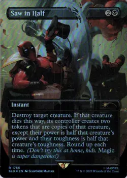 Saw in Half - Secret Lair Drop Series (1755) - NM Foil - Image 2