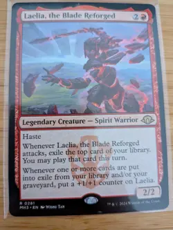 MTG Laelia, the Blade Reforged 0281 Modern Horizons 3 M/NM Free UK P&P - Image 1