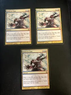 Stitch in Time X3 LP Guildpact MTG - Image 1