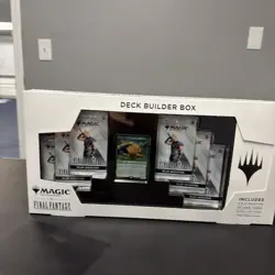 Magic The Gathering Final Fantasy Deck Builder Box - New Sealed - Image 1