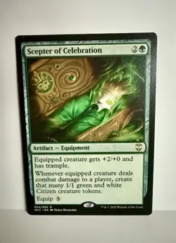 Scepter of Celebration 64 CMD: Streets of New Capenna Magic: The Gathering NM - Image 1