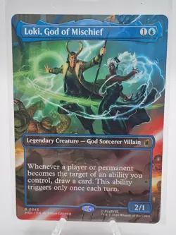 Loki, God of Mischief (Borderless) Marvel Super Heroes Regular - Image 1