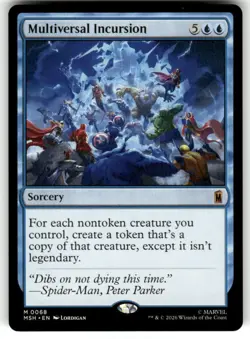 Multiversal Incursion 68 Mythic Marvel Super Heroes Magic: The Gathering NM - Image 1