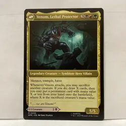 MTG Eddie Brock Magic: The Gathering Marvel's Spider-Man Mythic #0055 - Image 2