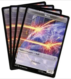 x4 Alien / Wall - Double-Sided Token - Marvel Super Heroes MTG NM/M - Image 2