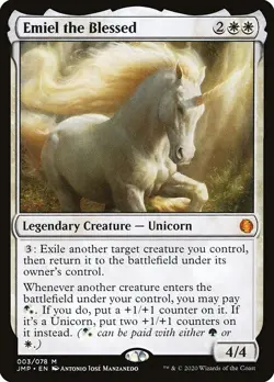 Emiel the Blessed [JMP] #3 NM MTG - Image 1