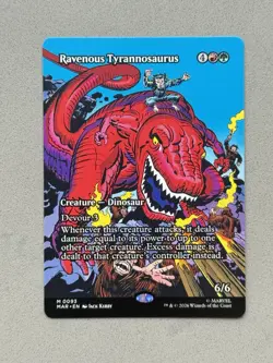 MTG Marvel Super Heroes Ravenous Tyrannosaurus Showcase 0093 Non-Foil ~ NM - Image 3