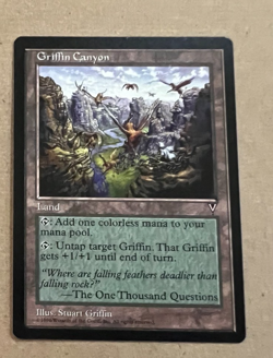 Griffin Canyon - Visions - MTG - Magic the Gathering - LP - Image 1