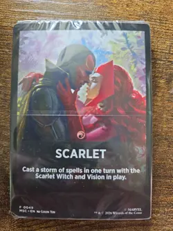 MTG Marvel Super Heroes Jumpstart Theme Deck Scarlet - Image 1